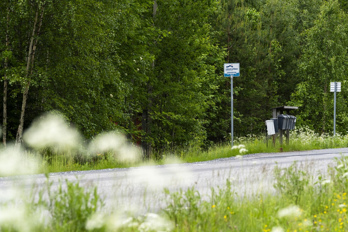 Länstrafiken får en ”egen” plats för att vända och invänta tid i Bensbyn.